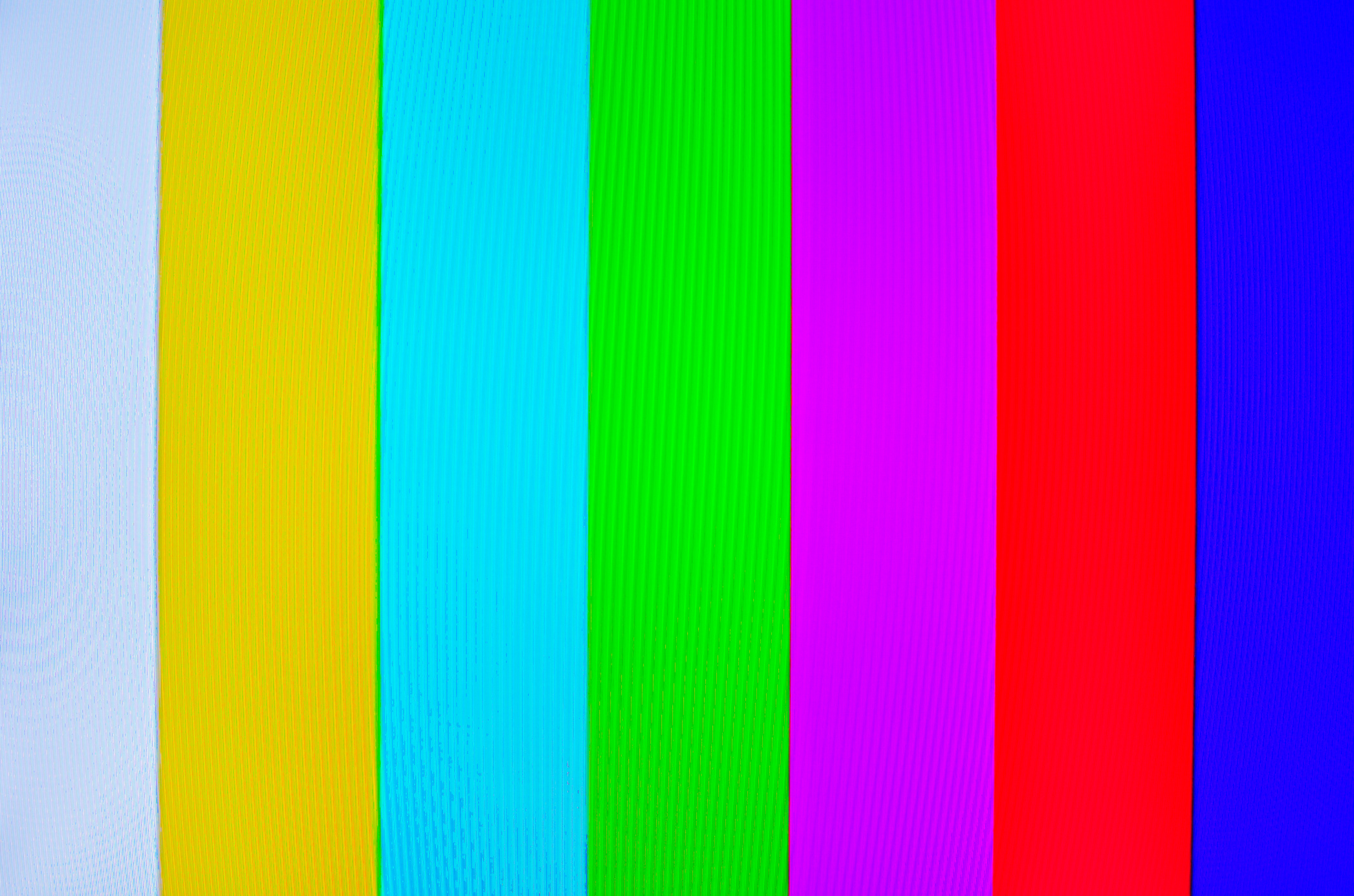 Mufti-color TV.